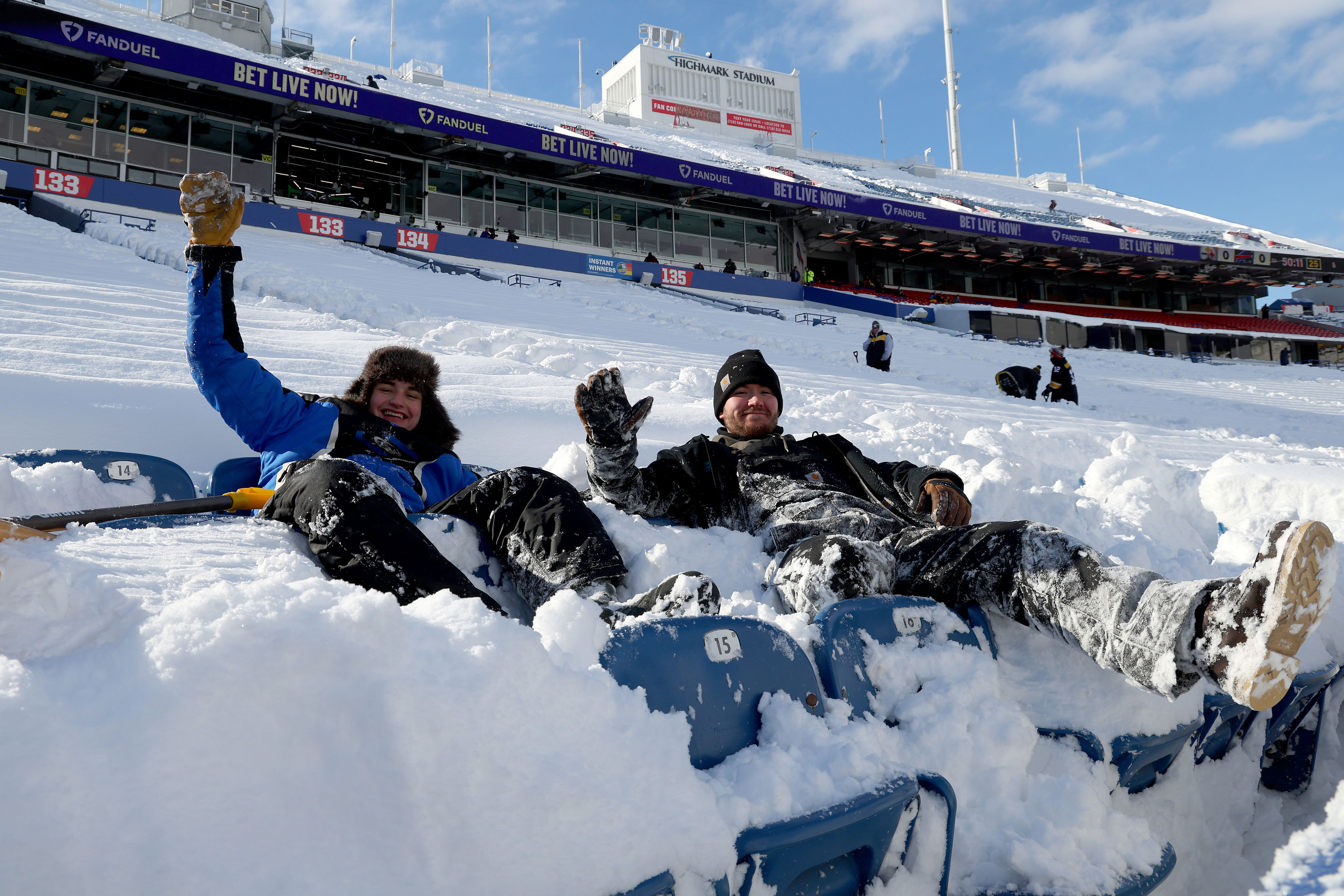 Buffalo Bills Ask Volunteers To Shovel Highmark Stadium Again: A Look ...