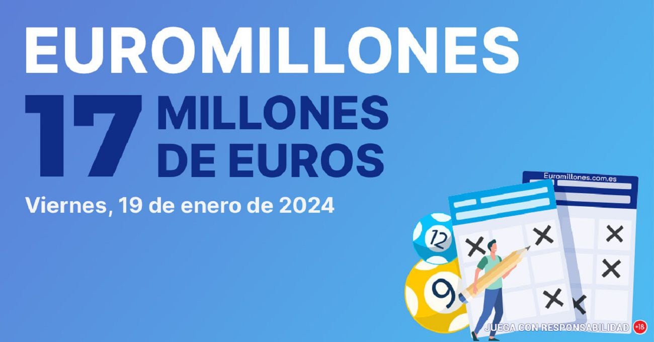 euromillones: comprobar los resultados del sorteo de hoy, viernes 19 de enero