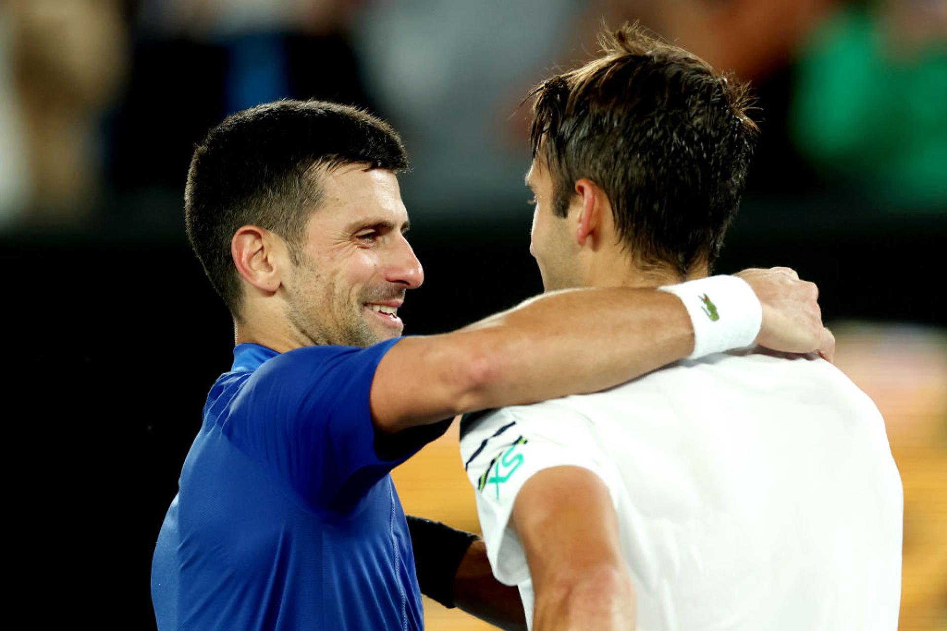 djokovic vs. mannarino: der showdown der tennis-giganten steht bevor