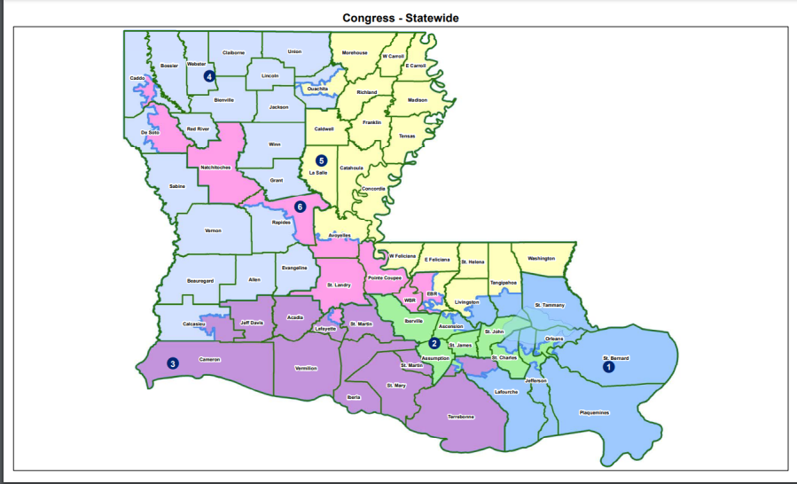 Louisiana Legislature OK’s New Congressional Map With 2 Majority-Black ...