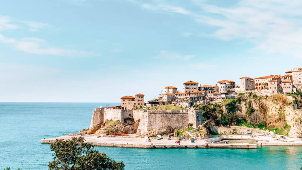 <p>Montenegro is fast becoming a popular package holiday option but suffers from a shortage of sandy beaches. That’s not the case in Ulcinj, which boasts a broad white sandy stretch. This attractive and underrated resort on the Adriatic Coast also offers pocket-pleasing prices.  </p><p class="has-text-align-center has-medium-font-size">Read also: <a href="https://worldwildschooling.com/european-cities-for-spring/">Top European Cities for Spring</a></p>