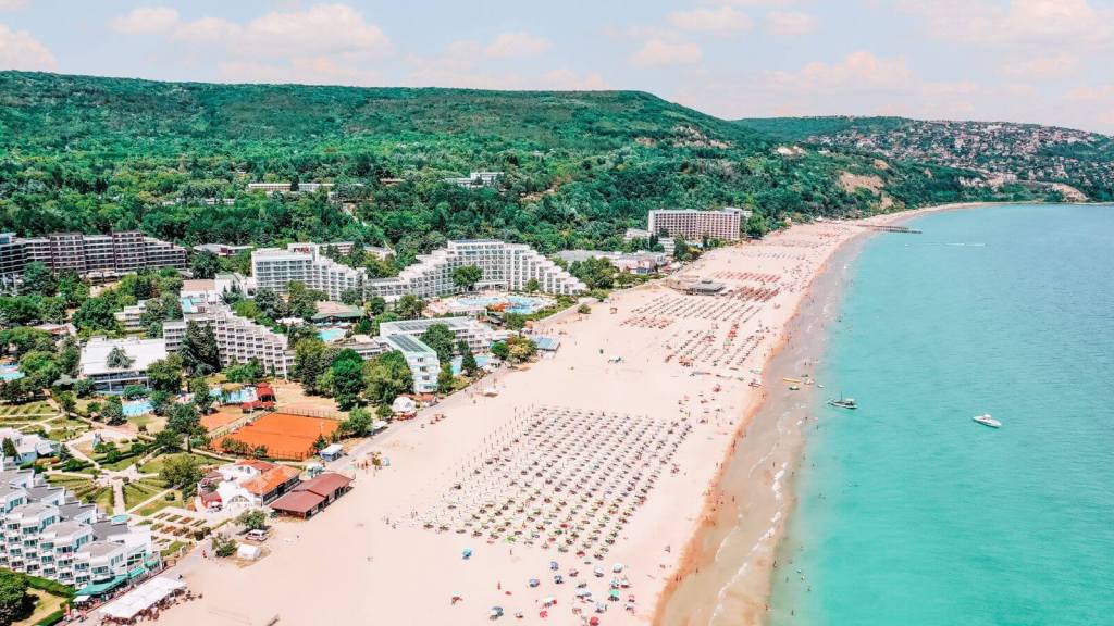 <p>Bulgaria’s brash resort of Sunny Beach is a favorite among young European holidaymakers in search of sun and fun. This destination offers lively nightlife, a sun-drenched setting by the Black Sea, and pocket-friendly prices. </p><p class="has-text-align-center has-medium-font-size">Read also: <a href="https://worldwildschooling.com/budget-friendly-european-cities/">Low-Cost European Cities To Visit</a></p>