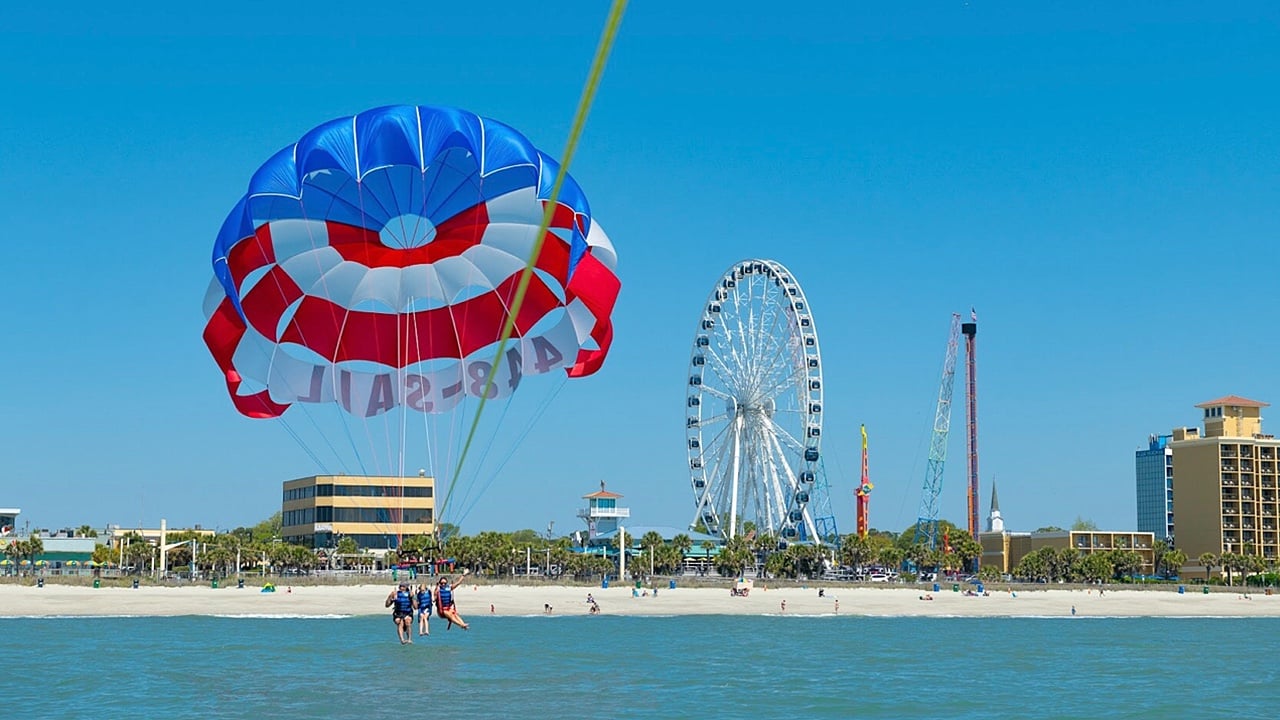 <p>You can always relax and unwind at the beach, basking in the sun and sipping a refreshing drink at Myrtle Beach. Alternatively, visitors who love a hair-raising thrill can enjoy a parasailing experience high over the blue of the Atlantic from a bird-eye’s view. </p><p><strong>More from Wealth of Geeks</strong></p><ul> <li><a href="https://wealthofgeeks.com/best-snacks-in-disney-world/">The Best Snacks in Disney World You Must Try</a></li> <li><a href="https://wealthofgeeks.com/every-national-park-in-the-united-states/">Every National Park in the US</a></li> </ul>