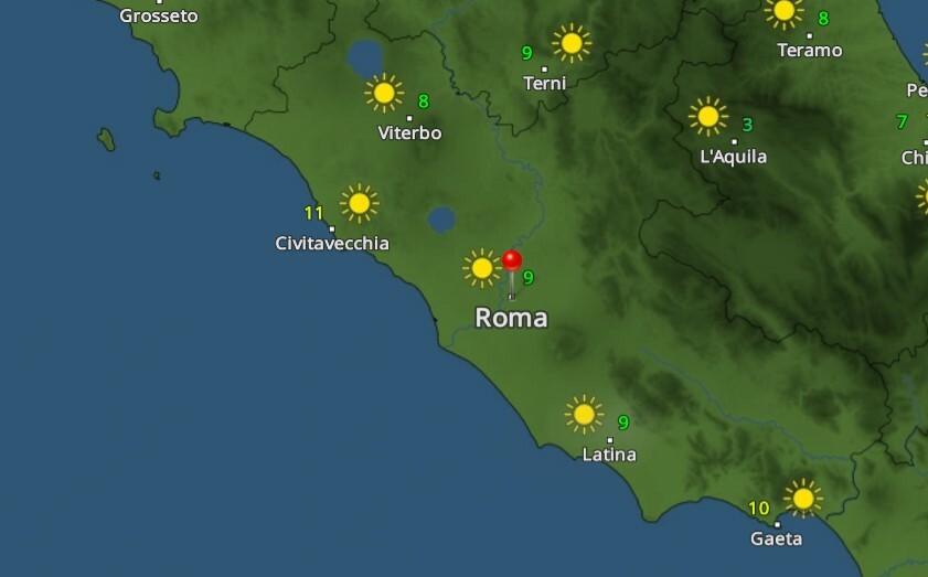 Maltempo, Vento E Temporali In Arrivo A Roma E Sul Lazio: Dove E Quando ...