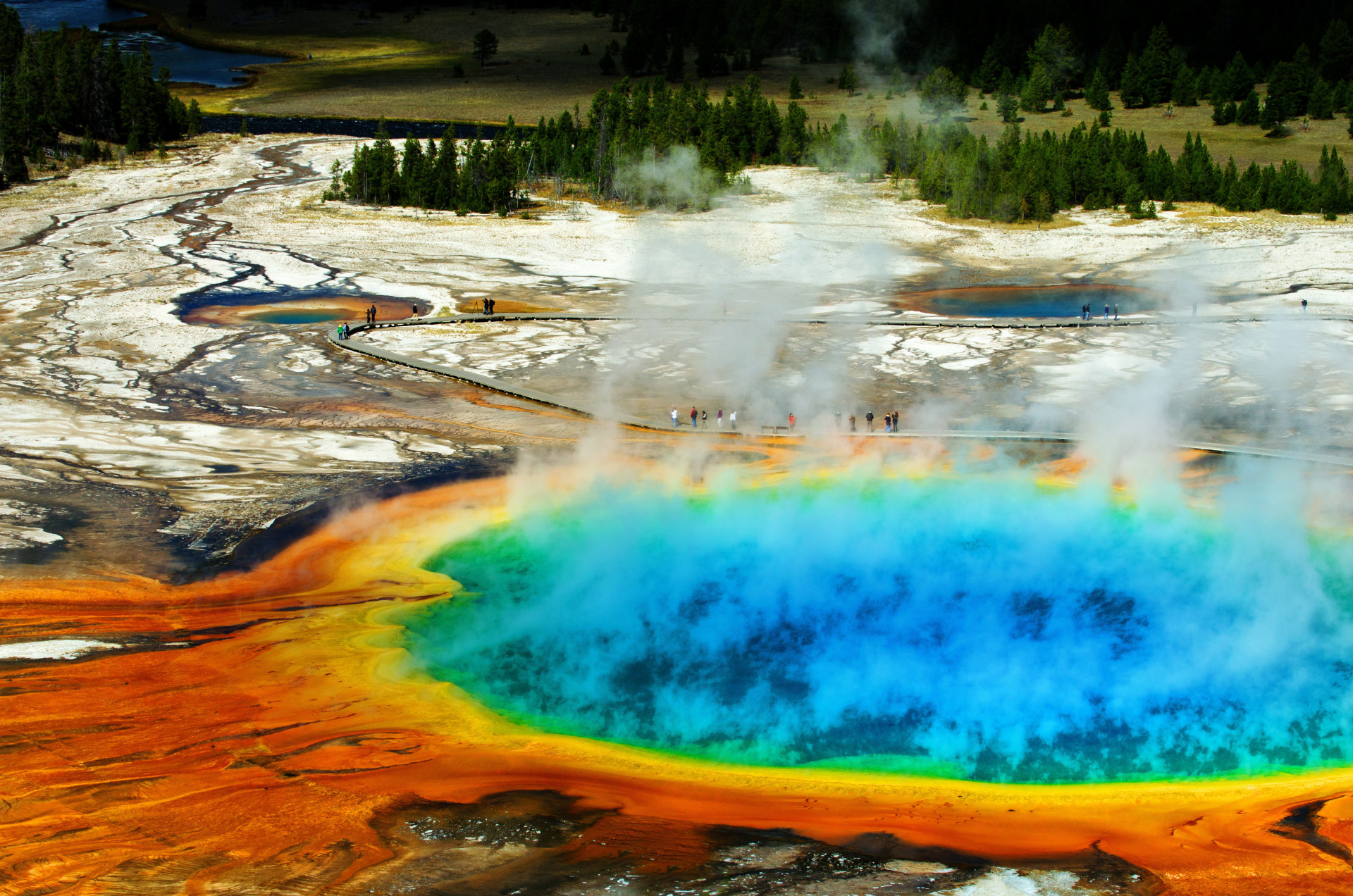 Grand Prismatic Spring, Wyoming