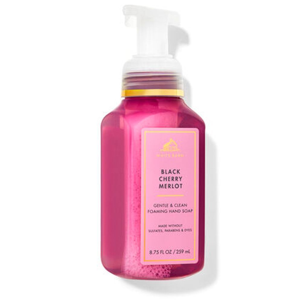 <p><strong>$7.95</strong></p><p><a href="https://go.redirectingat.com?id=74968X1553576&url=https%3A%2F%2Fwww.bathandbodyworks.com%2Fp%2Fblack-cherry-merlot-gentle-andamp-clean-foaming-hand-soap-026686014.html&sref=https%3A%2F%2Fwww.bestproducts.com%2Fbeauty%2Fg24750849%2Fbath-and-body-works-scents-ranked%2F">Shop Now</a></p><p>If you prefer warm, cozy scents that make you feel like you’re wrapped up in a blanket (with a glass of wine, of course), then Black Cherry Merlot might be for you. The rich scent contains dark cherry, black raspberry, and merlot for a sophisticated blend that’s especially perfect for the colder months.</p>