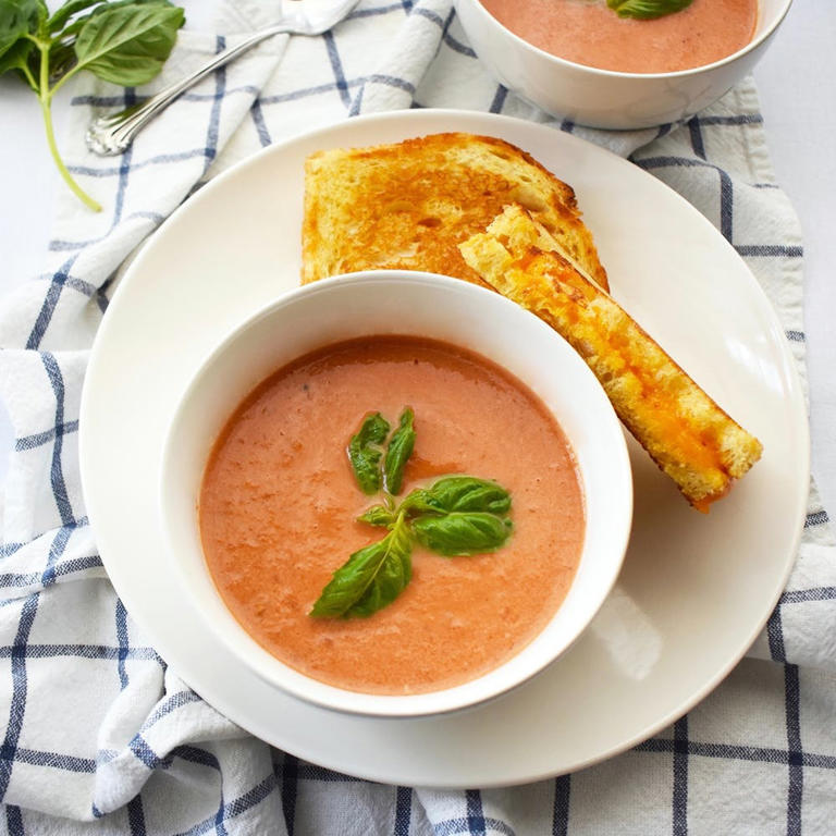 Cozy Up With A Delicious Bowl Of Homemade Tomato Soup
