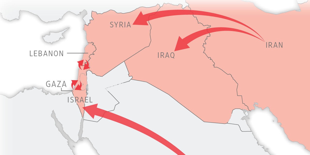 A Guide To The Middle East’s Growing Conflicts, In Six Maps