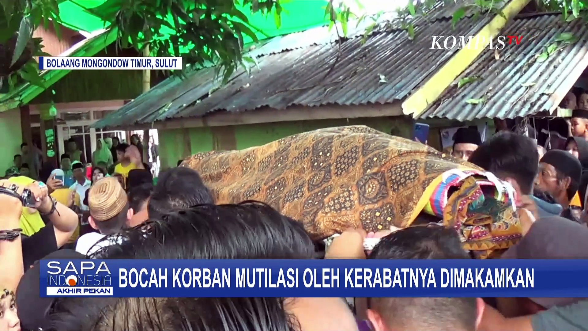 Isak Tangis Iringi Pemakaman Bocah Korban Mutilasi Kerabat, Pelaku ...