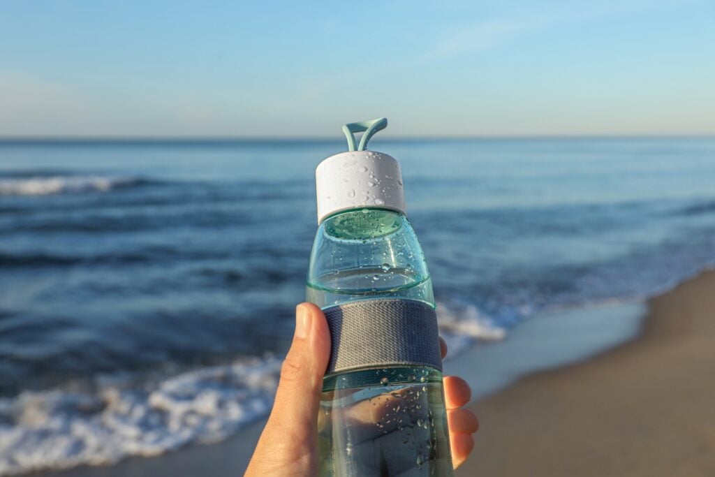 <p>Instead of using ice packs in your cooler, freeze water bottles. Before starting your journey, freeze several water bottles and use them as makeshift ice packs in your cooler. This method is excellent because it not only saves space consumed by ice packs, but once the bottled ice starts melting, you also get cool water to keep you hydrated.</p><p>Pro Tip: Do not fill your bottles to the brim. Leave some space as water expands when it freezes.</p>