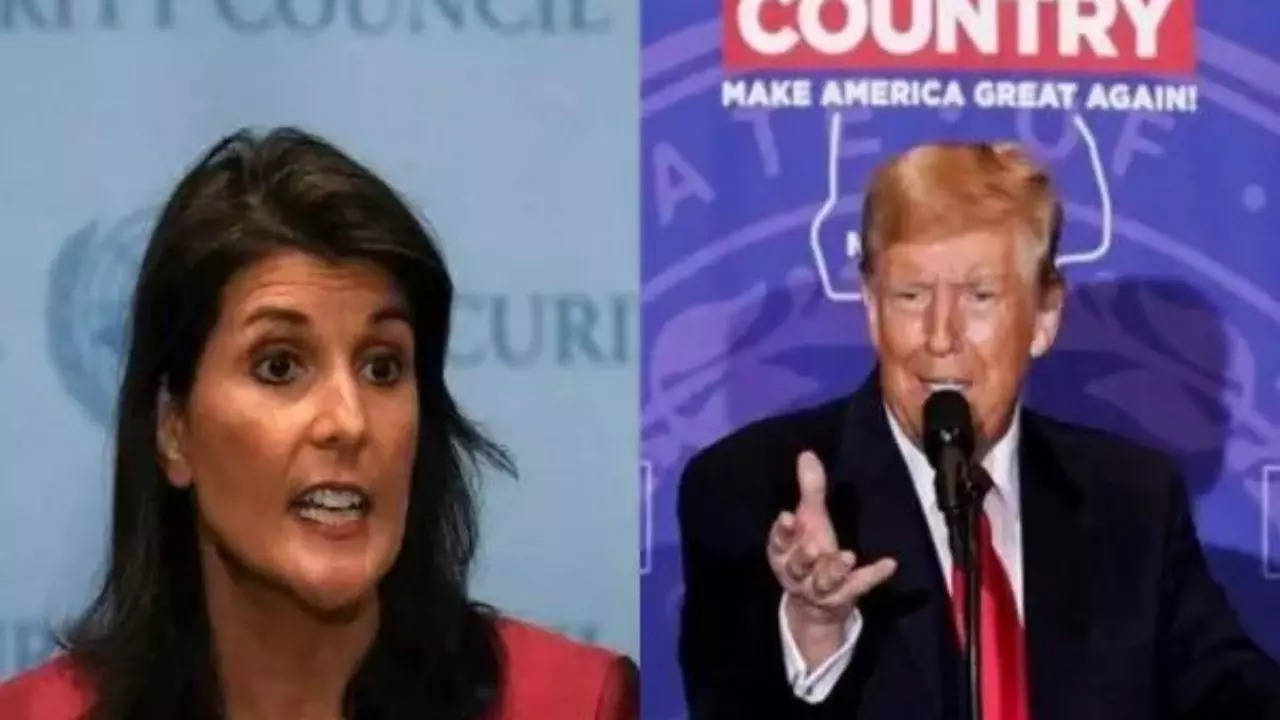 'threatened and insecure': nikki haley hits back at donald trump