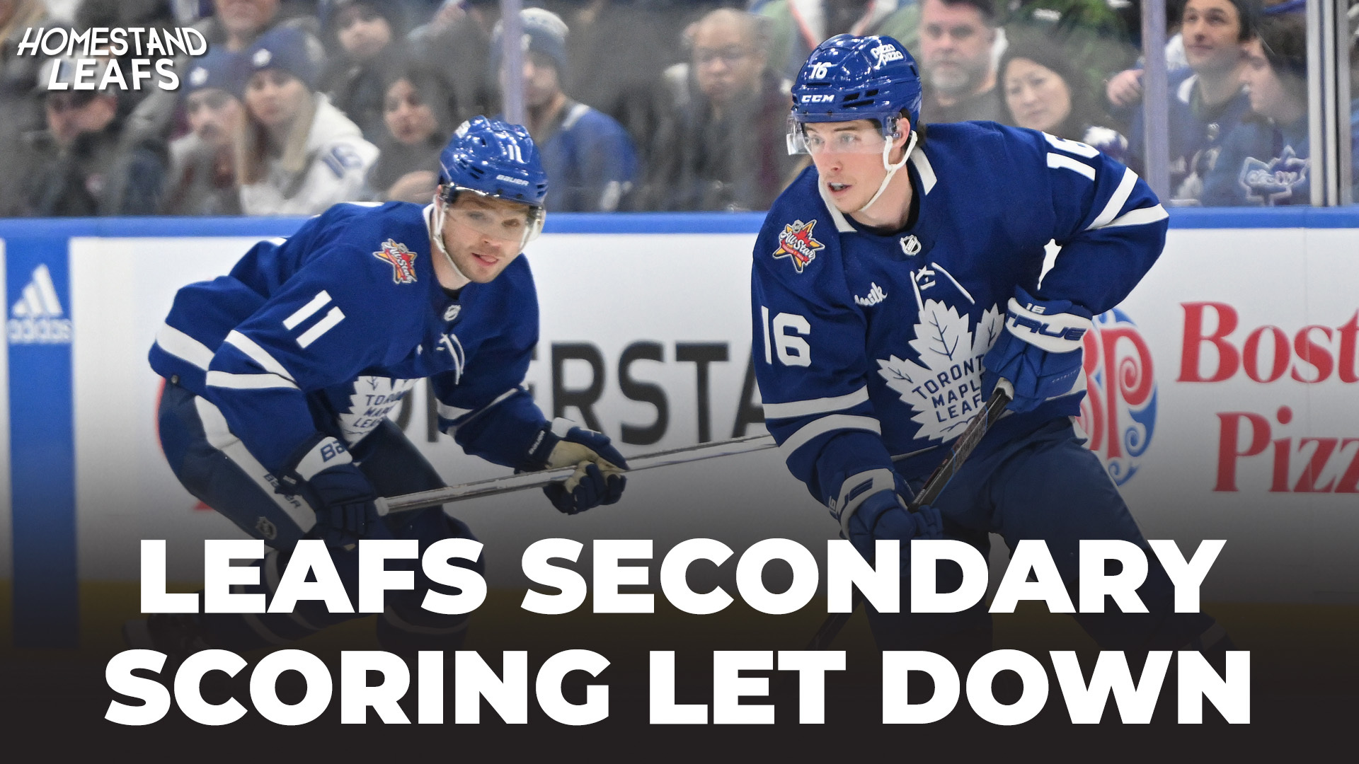 Toronto Maple Leafs Secondary Scoring Needs To Step Up