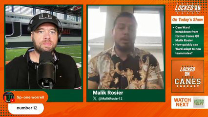 Malik Rosier breaks down Cam Ward