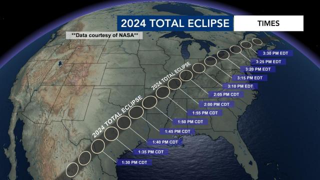 2024 Total Eclipse: Where, When And What We'll See In North Carolina