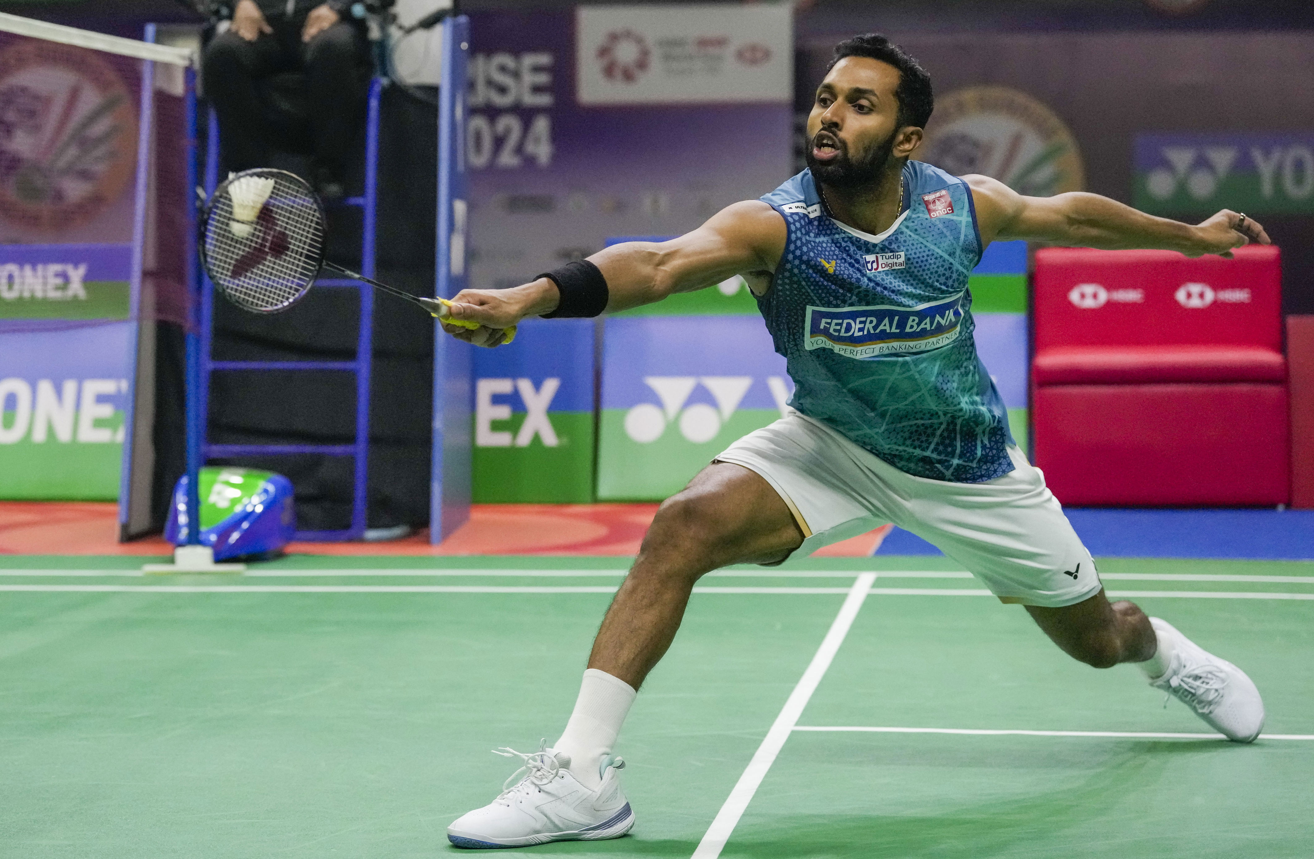 india open: erratic prannoy bows out of semifinals