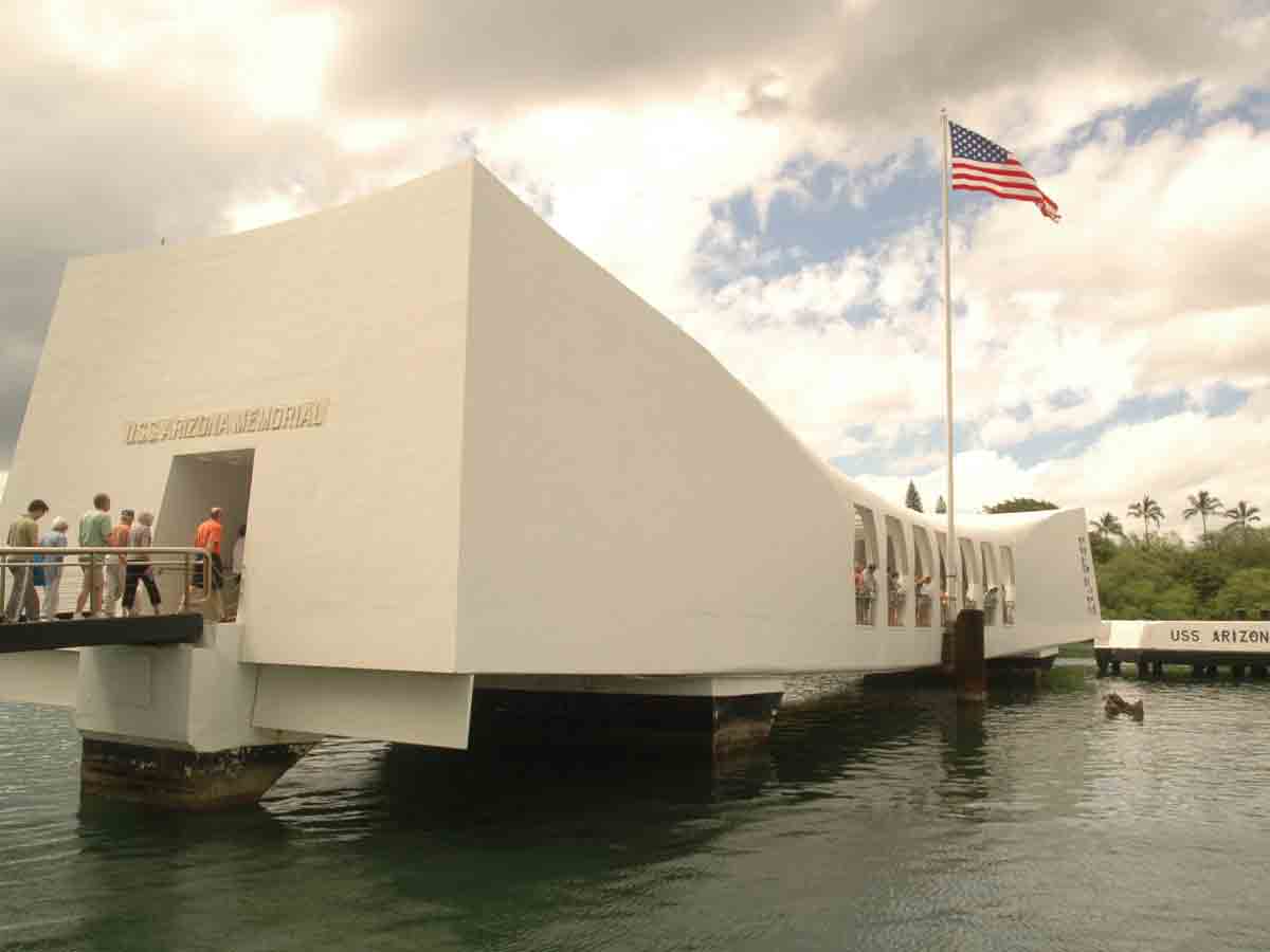 <p>The USS Arizona was commissioned in 1916 and served faithfully in diplomatic and training missions until its sinking on December 7,  1941, in the attack on Pearl Harbor that pulled the United States into World War II. There are museum exhibits about the war to take in before a boat trip out to the memorial itself, which straddles the sunken remains of the ship.</p> <p>While this is not necessarily the most fun outing you could have in Hawaii, it does give you the opportunity to explore one of the most important moments in American history. But remember—daily spaces are limited for the memorial, so you may want to make your reservations several weeks in advance. </p>