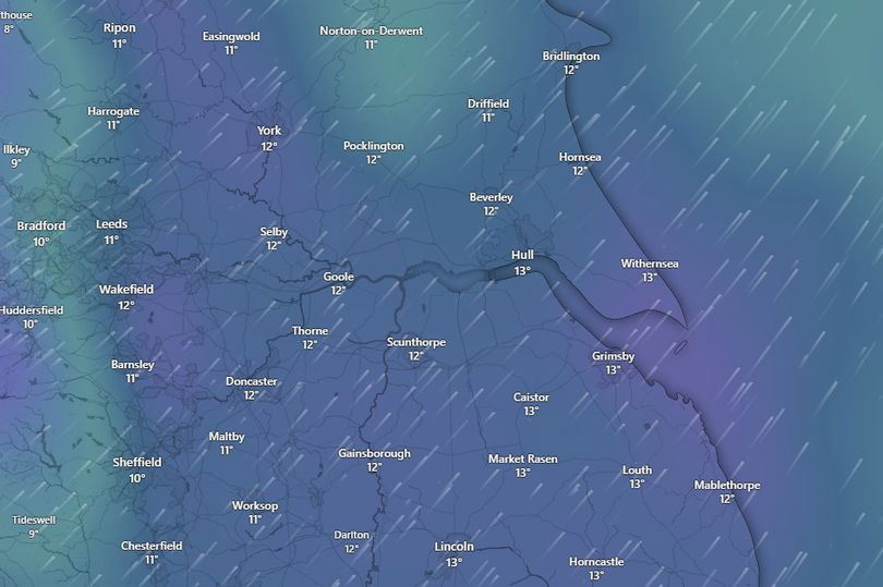 Storm Isha tracker map and hourbyhour forecast as rare amber alert