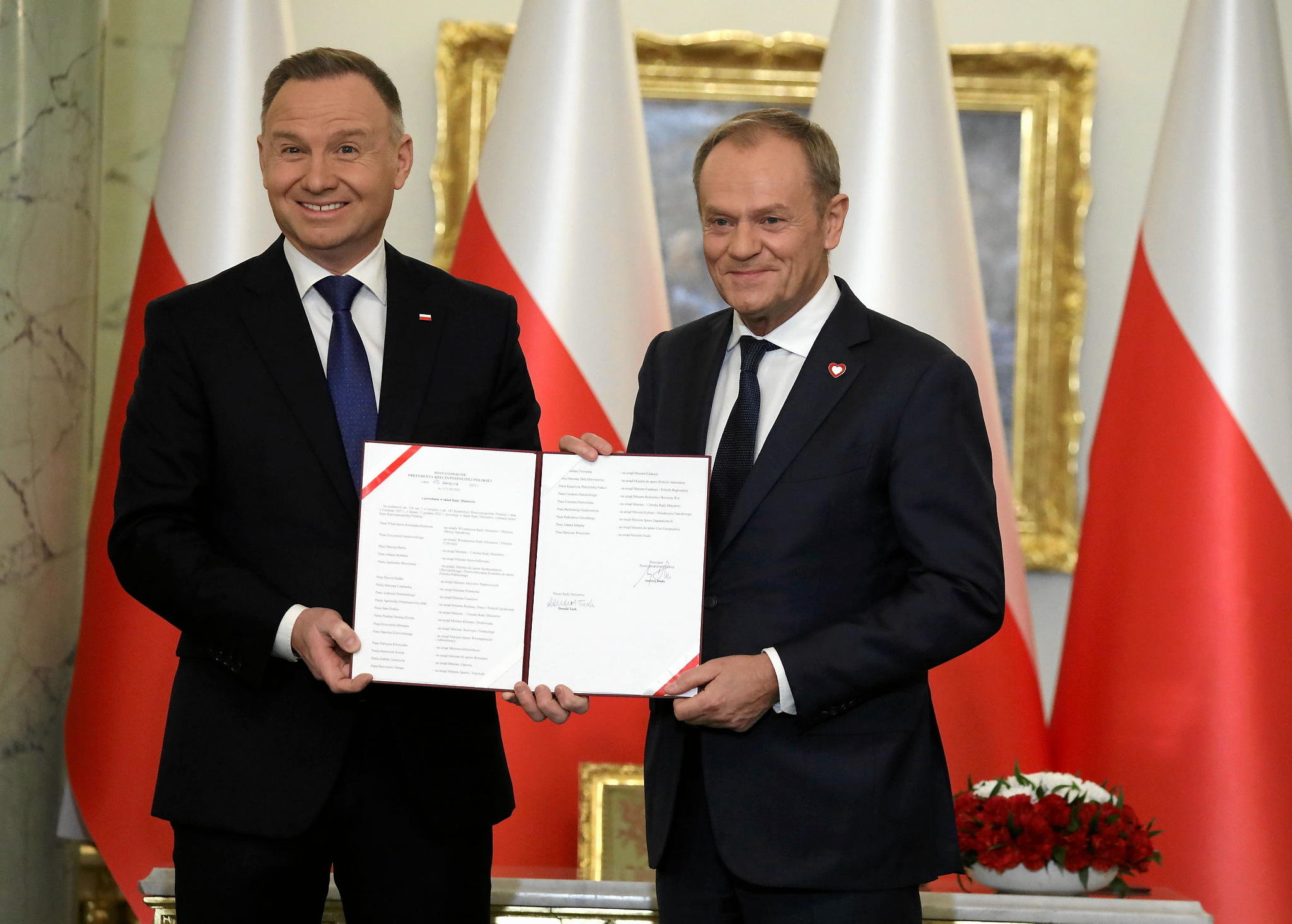 konflikt tuska z dudą zagraża bezpieczeństwu polski? wyborcy pis i po jednomyślni [sondaż]