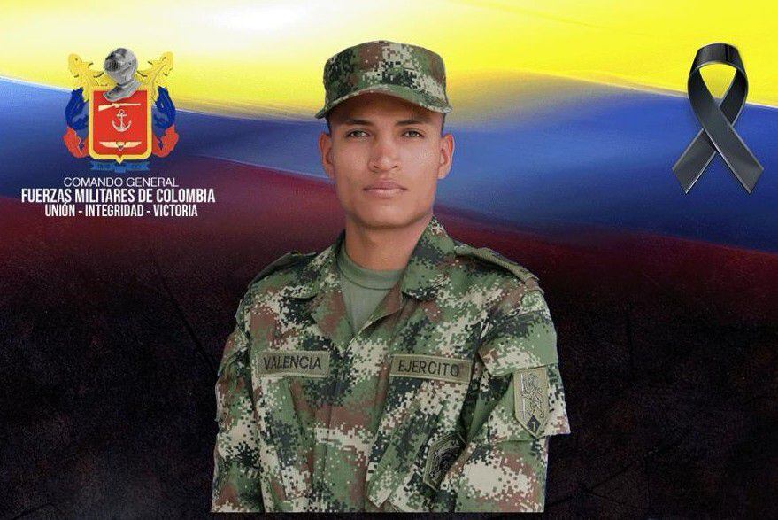atención: asesinan al soldado yerson alexis valencia fajardo en ataque de grupos armados ilegales en caldono, cauca