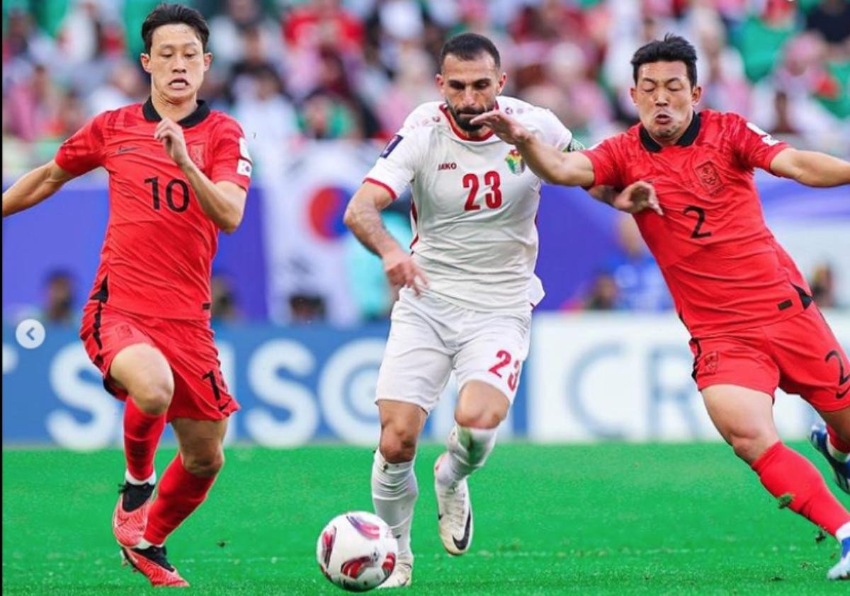 Sengit, Jordan Vs Korea 2-1 Di Babak Pertama