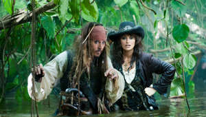 Penelope Cruz standing next to a river: The priciest movie, adjusted for inflation, is ‘Pirates of the Caribbean: On Stranger Tides’.  The fourth movie in the Pirates of the Caribbean series, cost a staggering $378.5 million to make, which equates to $430 million, when adjusted for inflation. Notably, this fourth instalment doesn’t star Orlando Bloom and Keira Knightley, instead, Penelope Cruz and Keith Richards make an appearance, which may explain the booming budget.