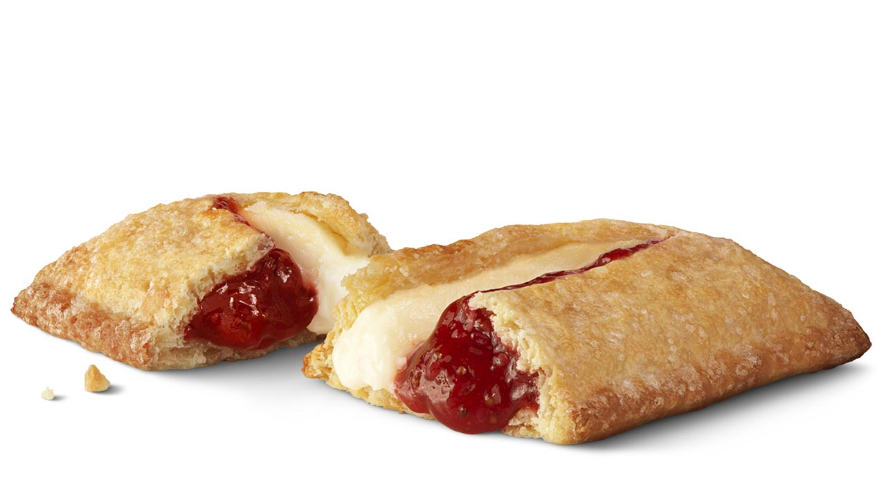 mcdonald's brings back beloved dessert, strawberry & crème pie, for a limited time