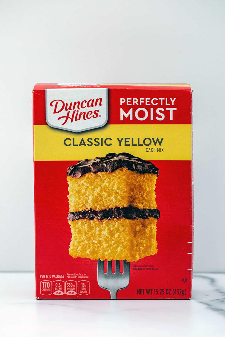 Yellow Cake Mix Cookies