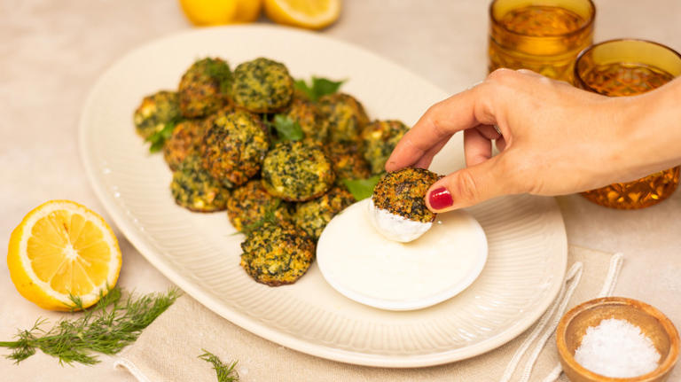 Herby Spinach Quinoa Balls Recipe