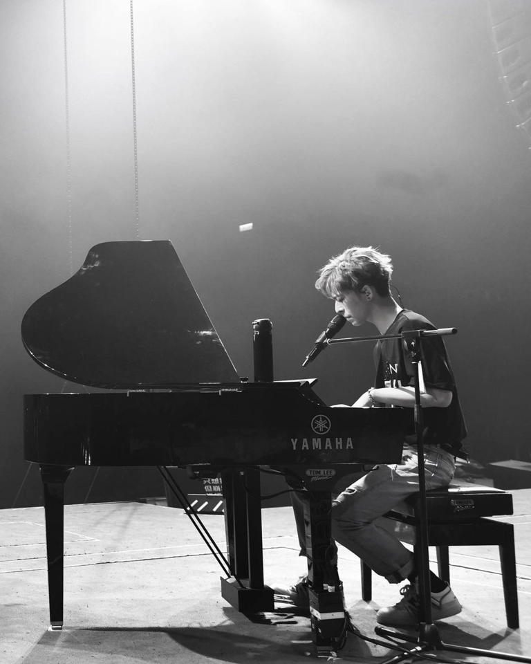 Primarily known as a singer, Edan Lui is also proficient on the piano and violin. Photo: @edanlui/Instagram