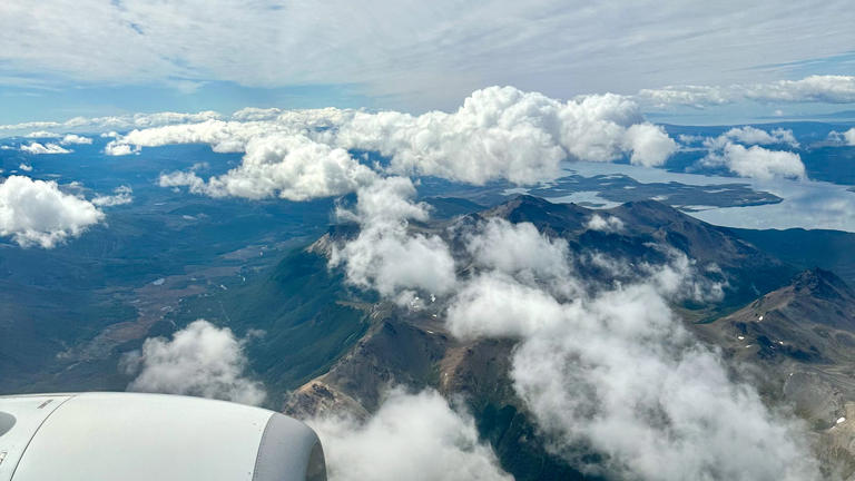 Airplane Views, Ushuaia, Argentina