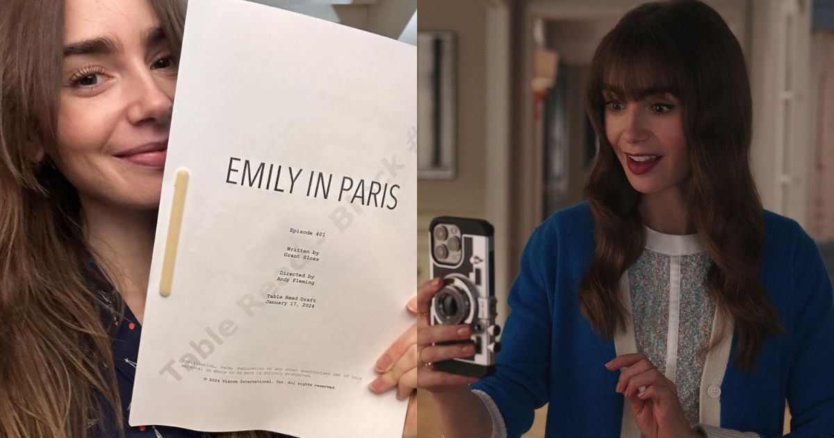 lily collins returns to france to tape 'emily in paris' season 4