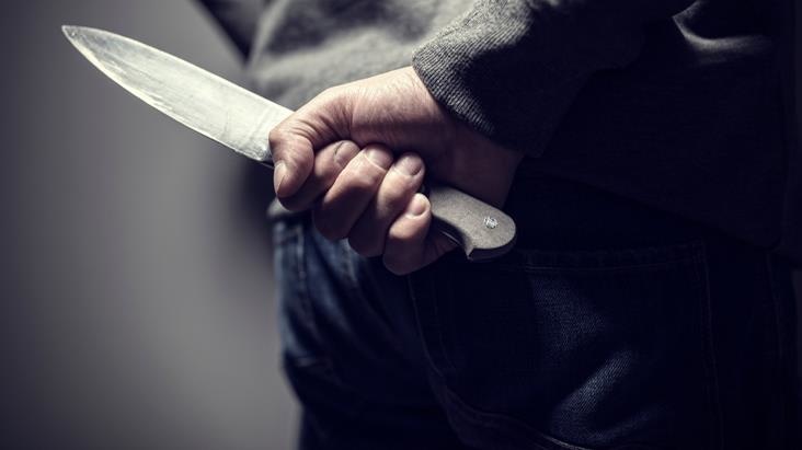 gürültü kavgasında kan aktı! evdeki bıçağı kapıp komşularına saldırdı
