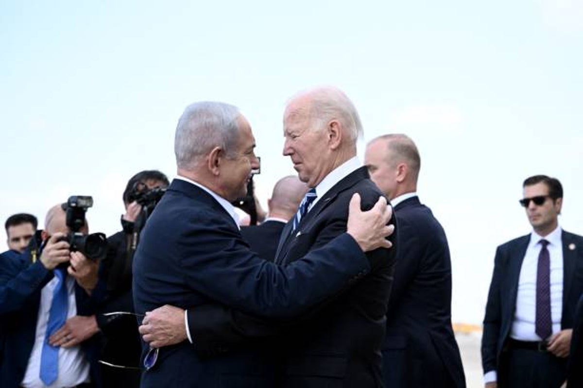 netanyahu goes against biden and reiterates there’s ‘no space’ for palestinian state