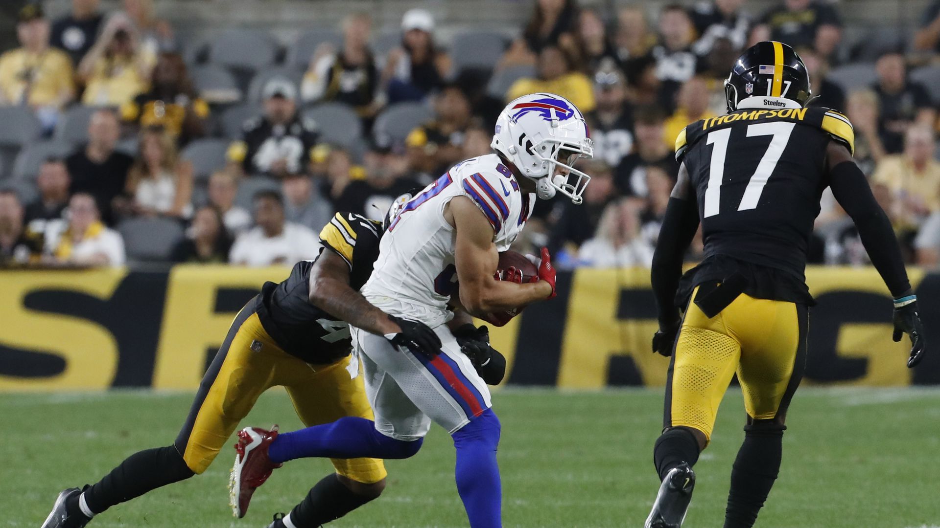 Bills Elevated WR Isabella, LB Klein From Practice Squad