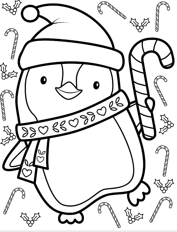 10 Fun Penguin Coloring Pages for Winter Fun