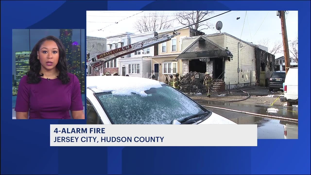 Officials: Fire At Jersey City Homes Displaces 11 People