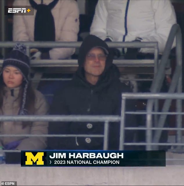 Jim Harbaugh Supports Brother John In Ravens' Divisional Playoff Game