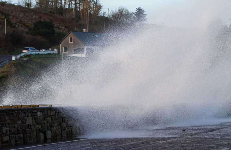 status red weather warning issued for donegal, galway and mayo