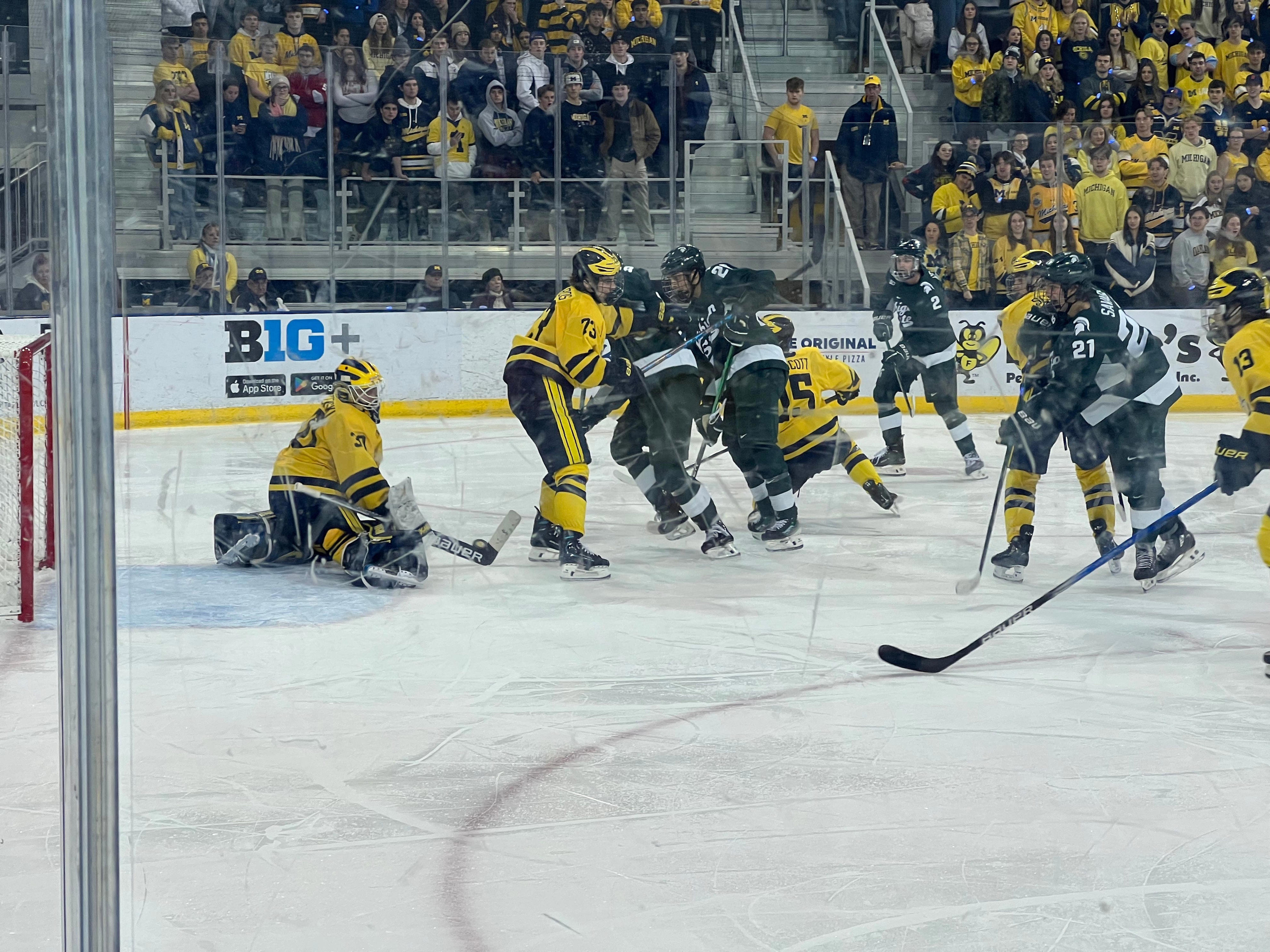 MSU Hockey Scores Six Straight Goals In Win Over Michigan: Analysis And ...