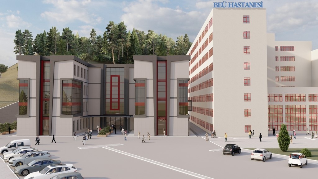 zbeü hastanesi, yeni ek poliklinik binası i̇le sağlık hizmetlerini güçlendiriyor