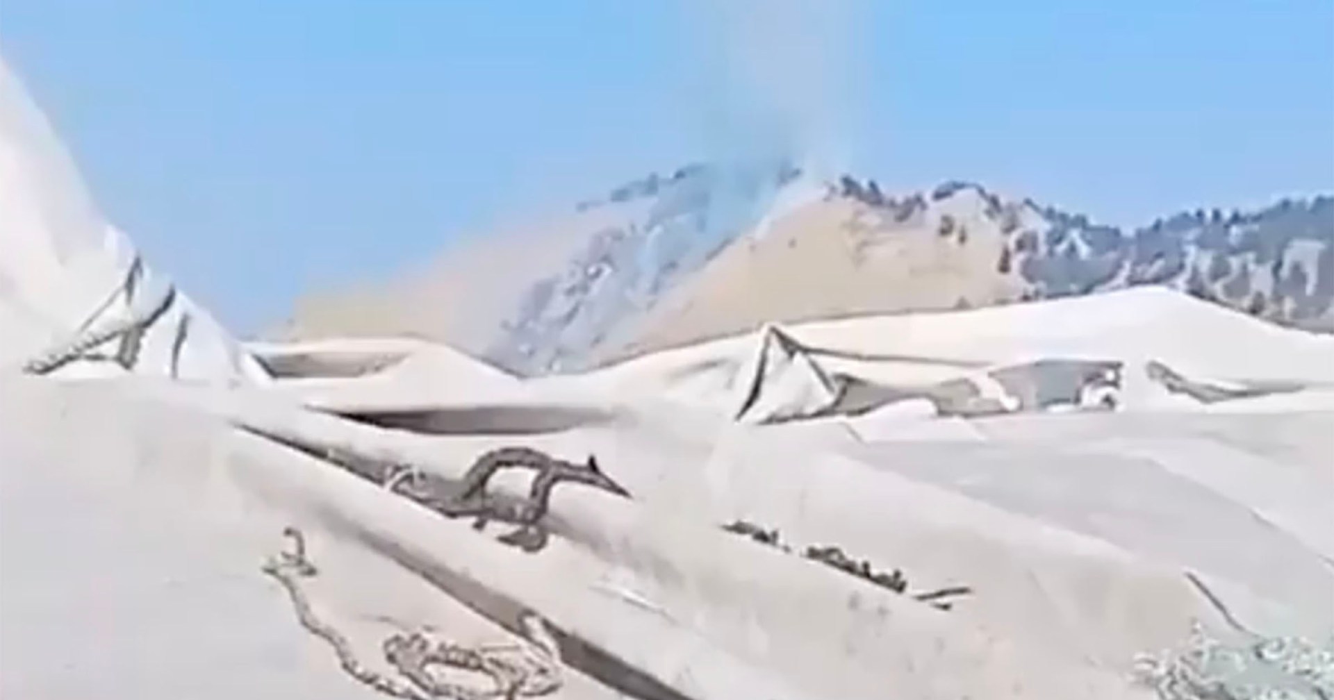 private jet with six people on board crashes into mountains after vanishing from radar