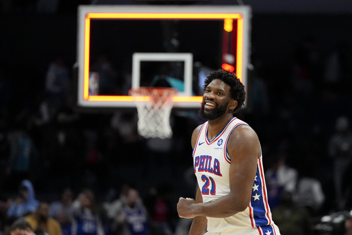 Joel Embiid Sets Sixers’ Scoring Record In Win Over Spurs