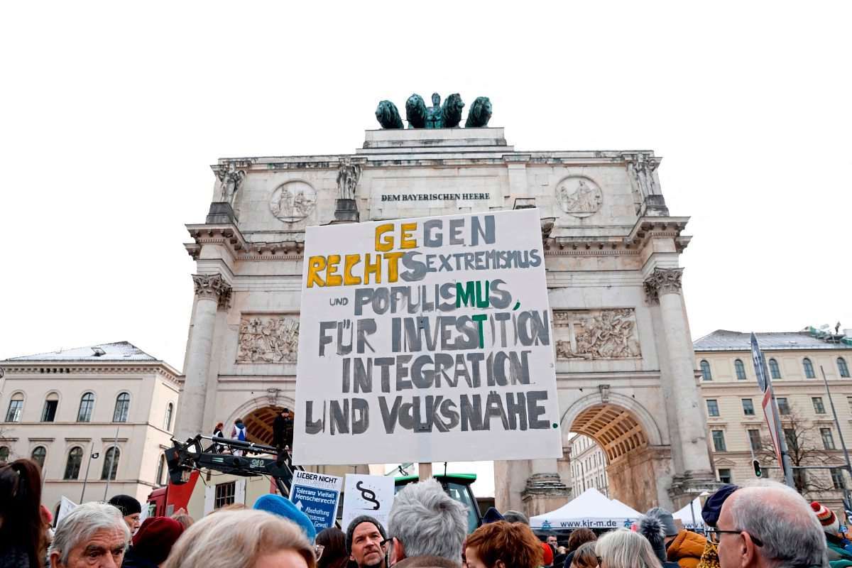 Demo Gegen Rechts In München Abgebrochen