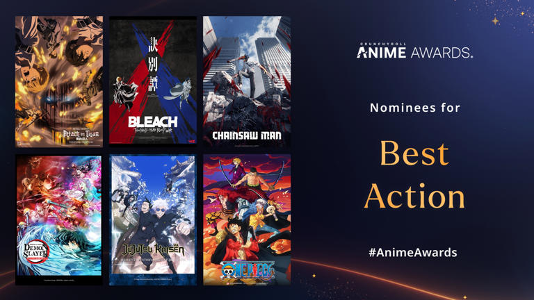 The Crunchyroll Anime Awards 2024 Nominees Are Out Now: JJK, Chainsaw Man