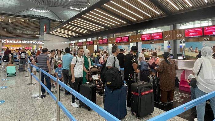 i̇stanbul'daki havalimanlarının yolcu sayısı yüzde 19 arttı