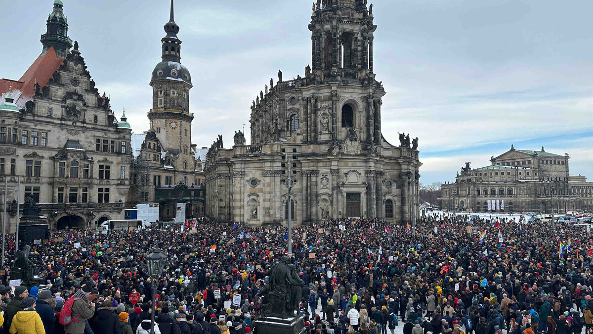 Proteste Gegen Rechtsextremismus: So Lief Der Demo-Sonntag In Sachsen