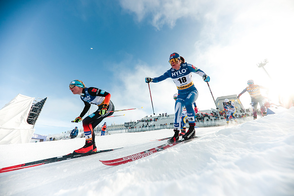 krista pärmäkoskelta huikea hiihto - suomi palkintopallille viestissä