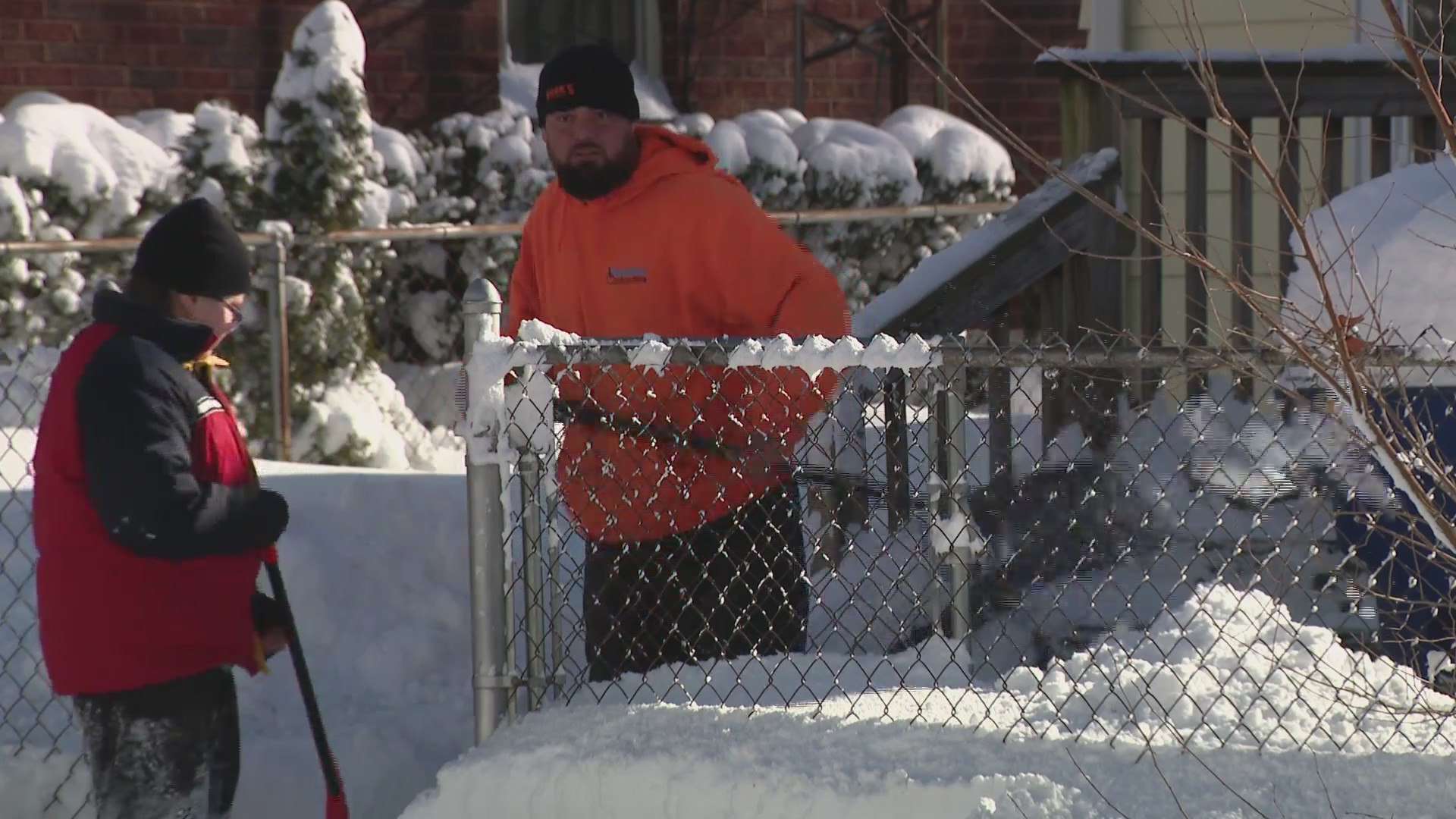 Residents In Michigan City Dig Out From Record-breaking Snowfall