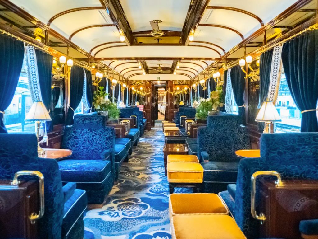 fotos: el tren más lujoso del mundo con suites por 26,000 dólares que incluyen champagne ilimitado