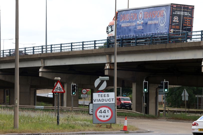 A19 Tees Flyover And A66 Closed To Some Vehicles As Storm Isha Sends ...